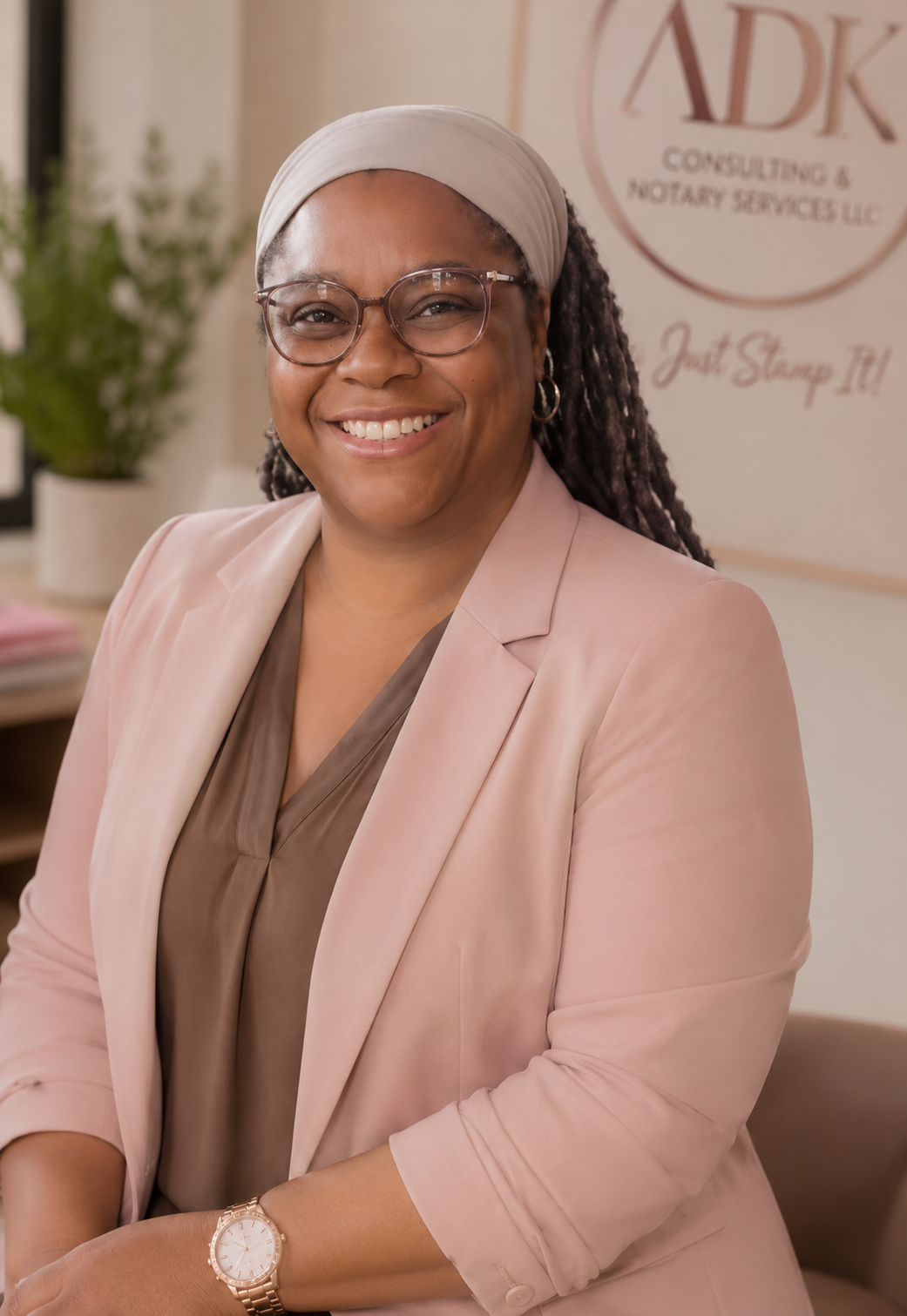 Ashley D. Kelly-Newsome, owner and mentor at ADK Consulting & Notary Services, LLC